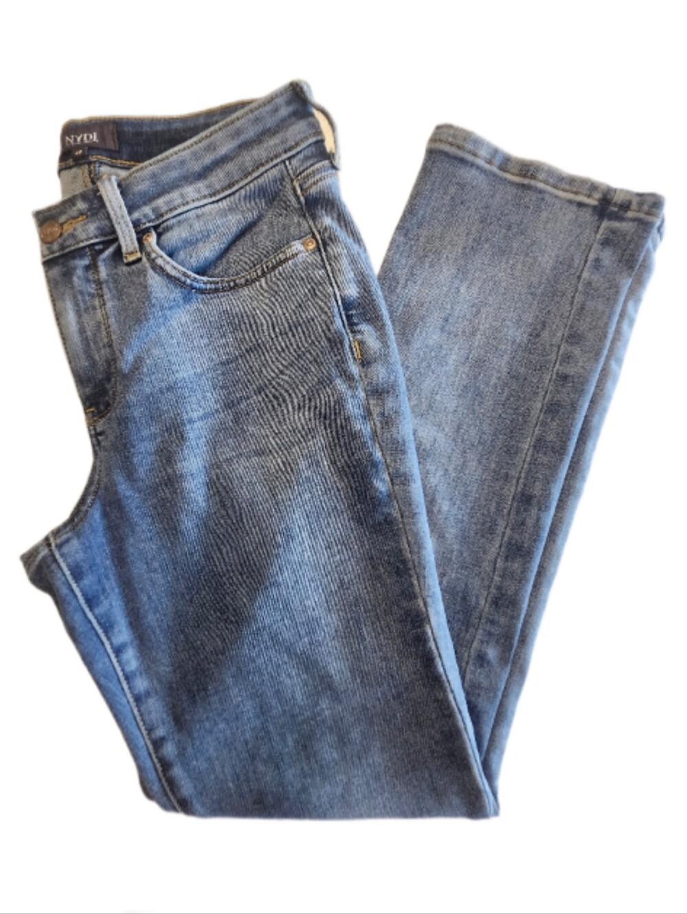 NYDJ (Not Your Daughters Jeans) Sheri Slim Crop, Light Blue Wash, 4P